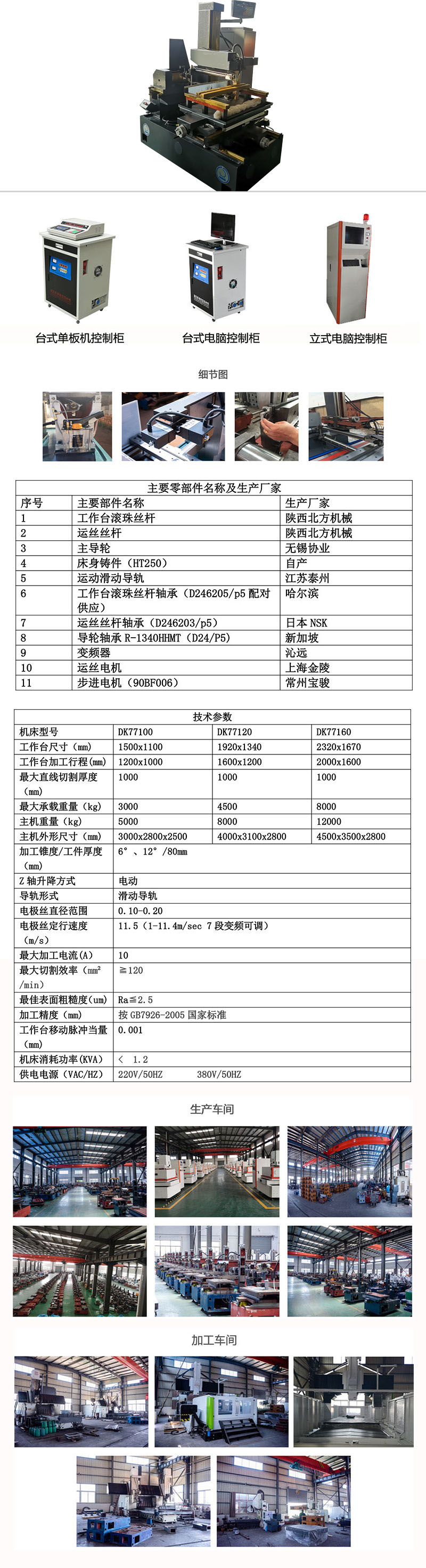 快走絲，大搖擺錐度線切割機床2